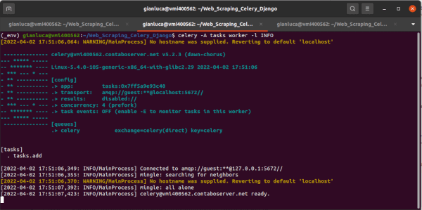 articoli - web scraping Celery 3